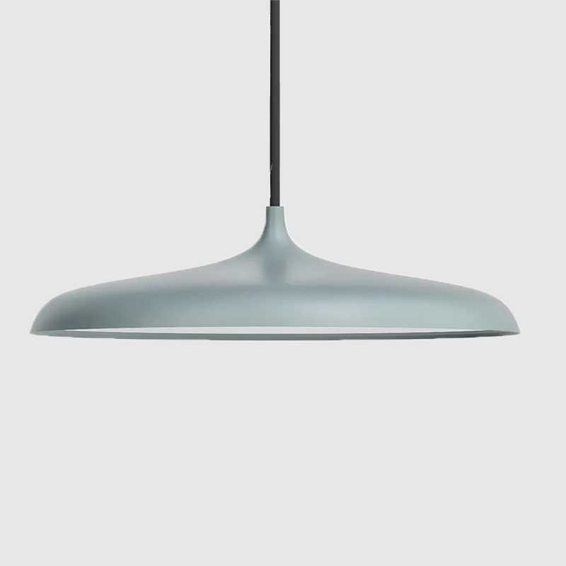 Minimalistische UFO-Hängeleuchte – Flache LED-Pendelleuchte für Esstisch, Küche oder Büro