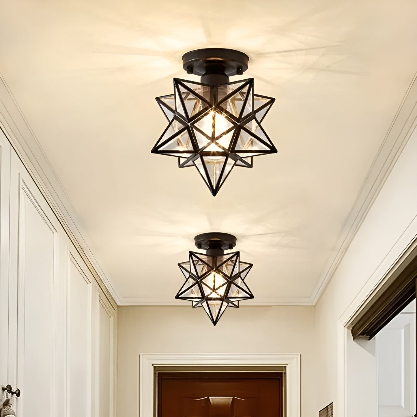 HaloStar Light - Elegante LED-Decken-Sternen-Licht