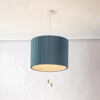 Höhenverstellbare Deckenlampe mit Falten-Design – Stilvolle Pendelleuchte für Wohn- und Essbereiche