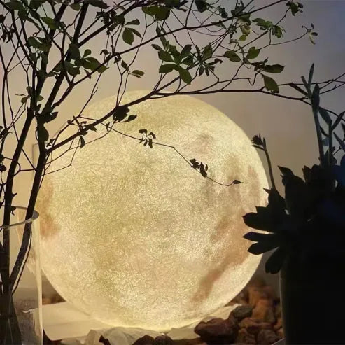 mond-hängeleuchten im nordischen stil