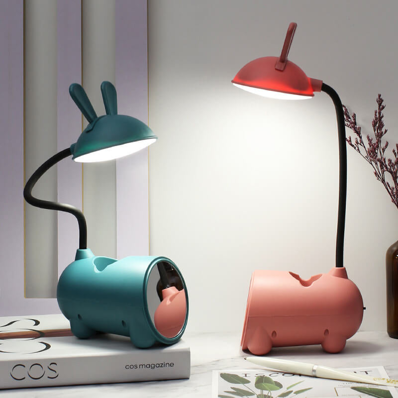 Multifunktionale LED-Touch-Lampe mit Kaninchen