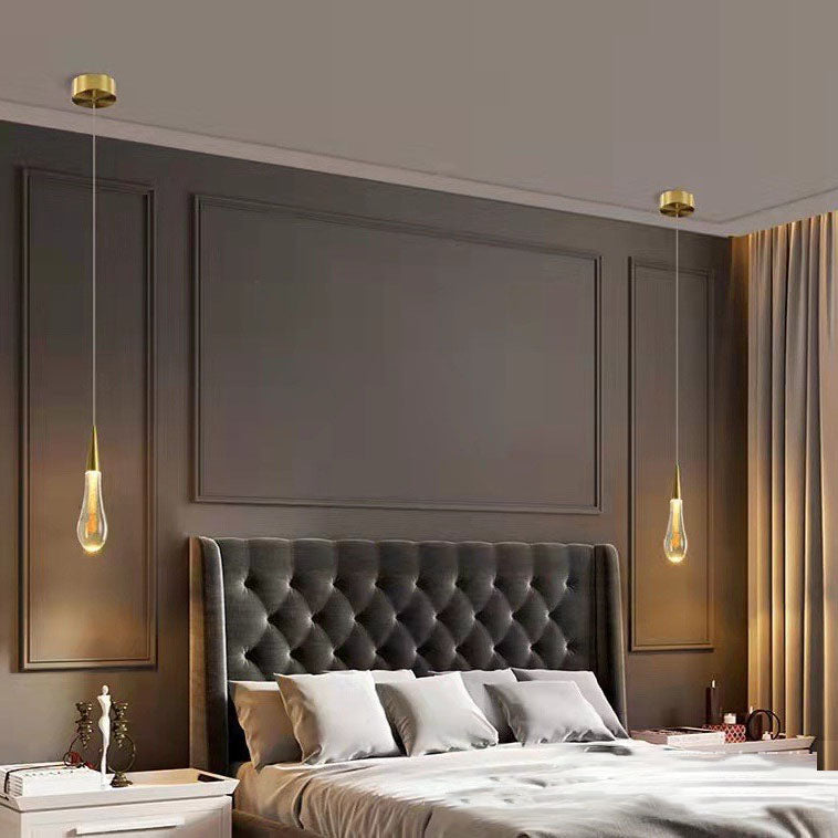 Moderne Persönlichkeit Kreative Kristall Tropfen LED Pendelleuchte