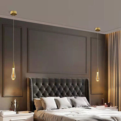 Moderne Persönlichkeit Kreative Kristall Tropfen LED Pendelleuchte