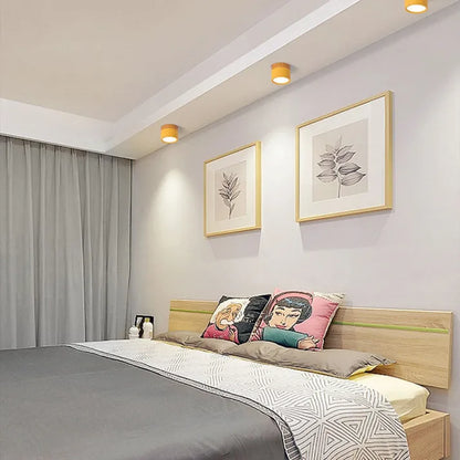 Moderne LED Deckenstrahler Rund – Aufbauleuchten für Wohnräume, Flur & Küche – Deckenleuchte im minimalistischen Stil