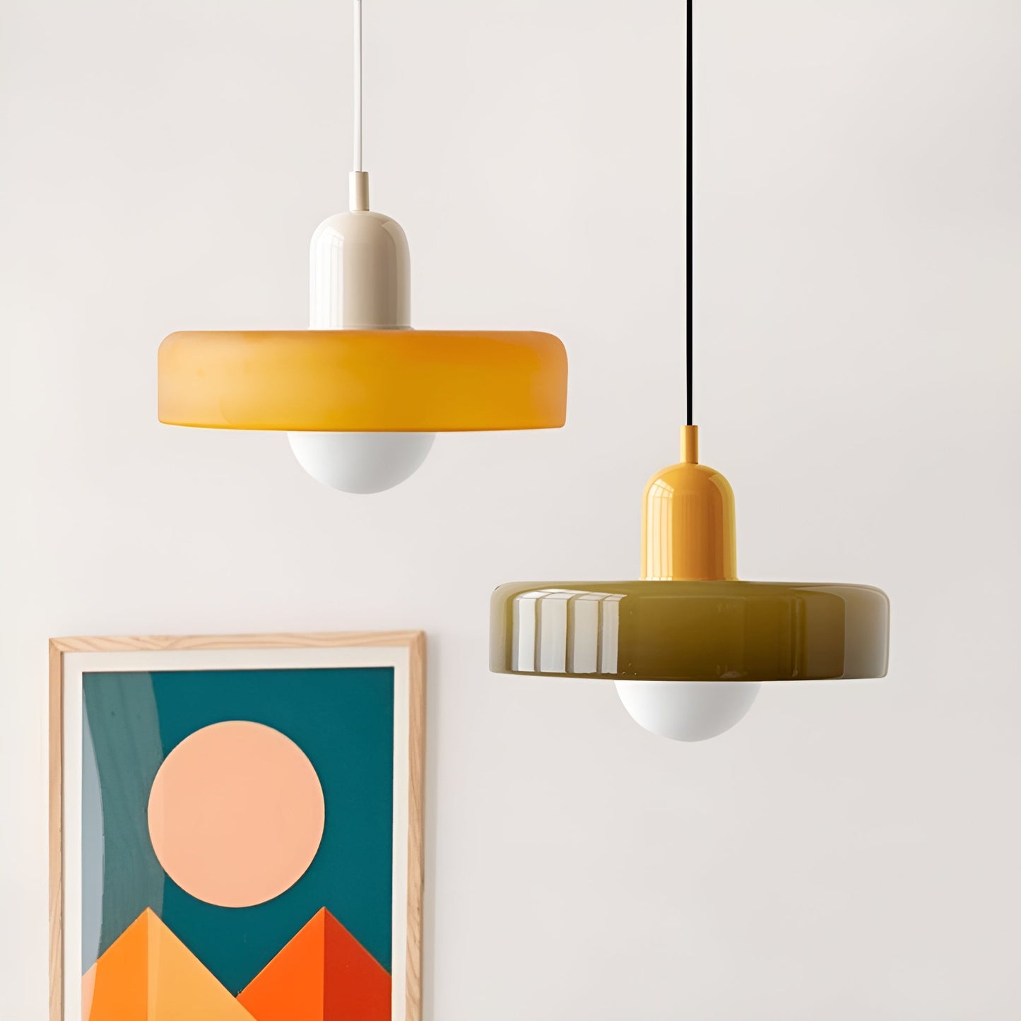 AuroraRetro Light - Nordische Retro-Pendelleuchte für die Decke