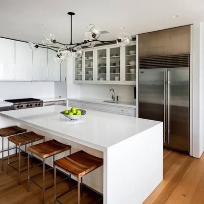 Moderne Molekül-Deckenleuchte mit 6 Armen – Designerlampe im Mid-Century Stil für Wohnzimmer, Essbereich & Loft