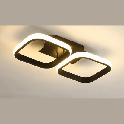 Moderner LED Ring-Kronleuchter – Minimalistische Deckenleuchte für Wohnzimmer und Essbereich