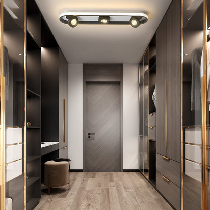 LED Abgerundete Rechteckige Deckenleuchte – Verstellbarer Decken-Spot für Flur und Wohnzimmer