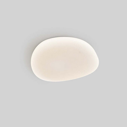 LED-Deckenleuchte in organischer Form – Moderne Flachlampe für Wohnzimmer, Flur & Schlafzimmer – Sanfte Ambientebeleuchtung im Naturdesign