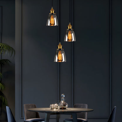 UrbanVibe Light - Amerikanische Vintage-Glas-Hängeleuchte