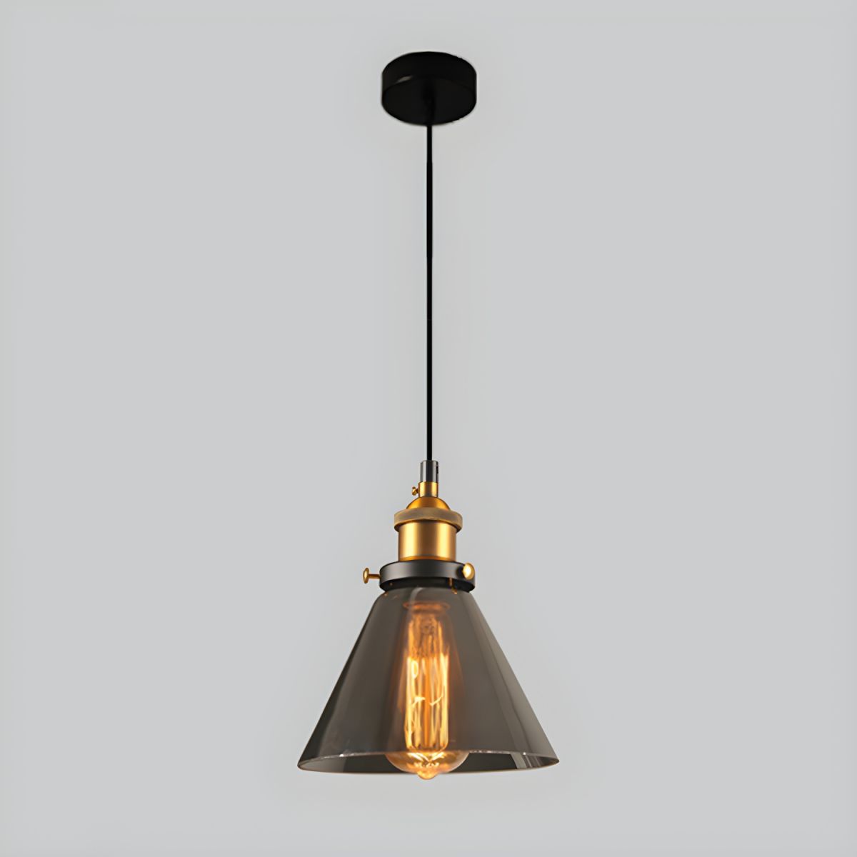 UrbanVibe Light - Amerikanische Vintage-Glas-Hängeleuchte