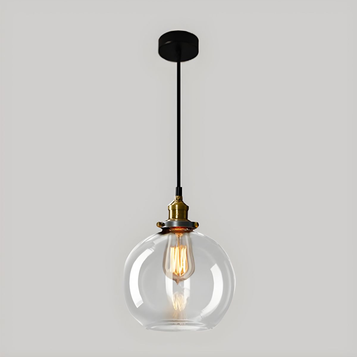 UrbanVibe Light - Amerikanische Vintage-Glas-Hängeleuchte