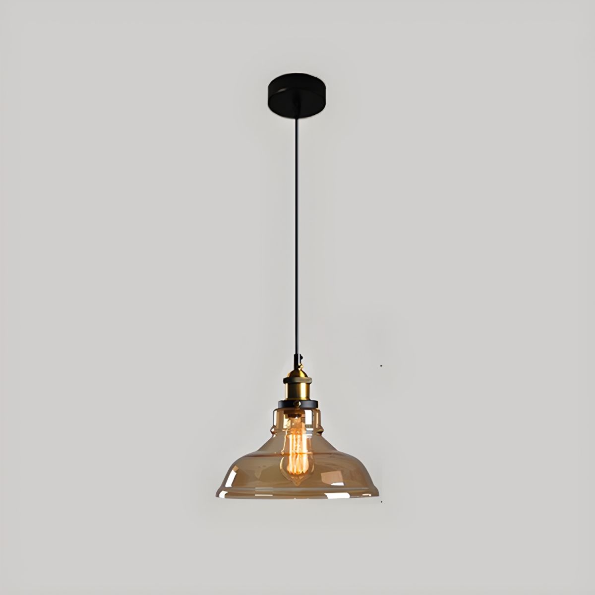 UrbanVibe Light - Amerikanische Vintage-Glas-Hängeleuchte
