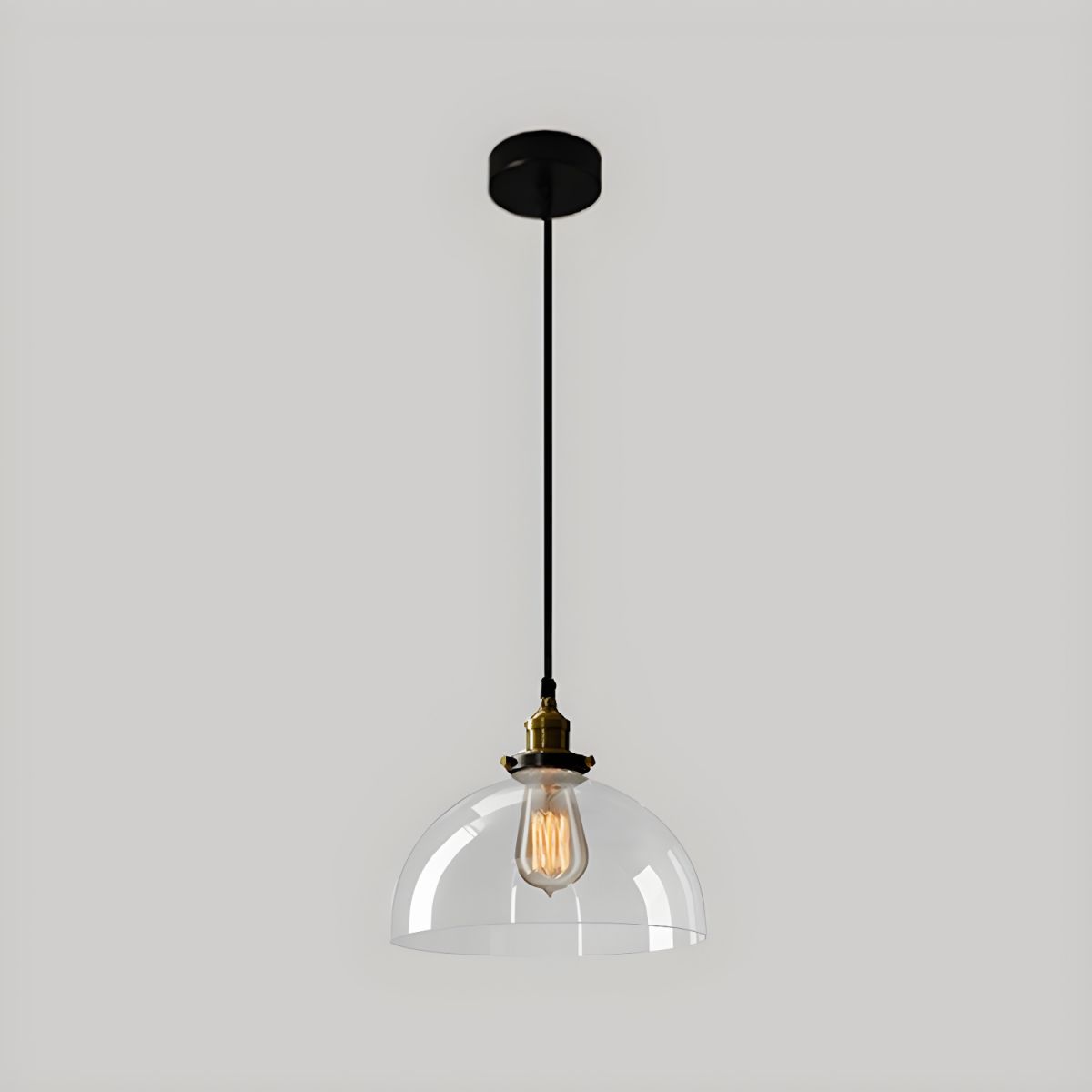 UrbanVibe Light - Amerikanische Vintage-Glas-Hängeleuchte