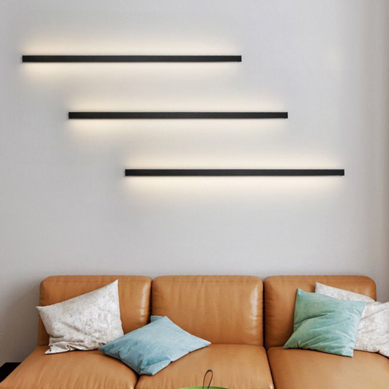 Minimalistische LED-Wandleuchte „Linéair