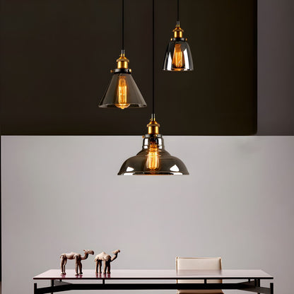 UrbanVibe Light - Amerikanische Vintage-Glas-Hängeleuchte