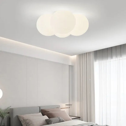 Moderne Deckenleuchte für ruhige Atmosphäre - LED-Deckenlampe im minimalistischen Design, ideal für Schlafzimmer und Wohnzimmer, energiesparend und elegant