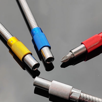 Universaler Bit‑Verlängerungsadapter mit flexiblem Schwanenhals & Schnellspannsystem