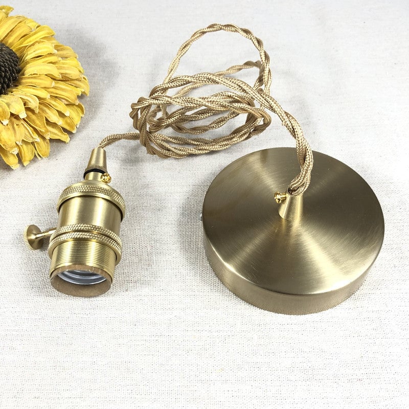 Vintage Hängelampe aus Glas – Pendelleuchte mit Strukturglas für Küche, Café & Essbereich