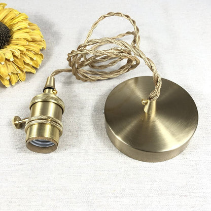 Vintage Hängelampe aus Glas – Pendelleuchte mit Strukturglas für Küche, Café & Essbereich