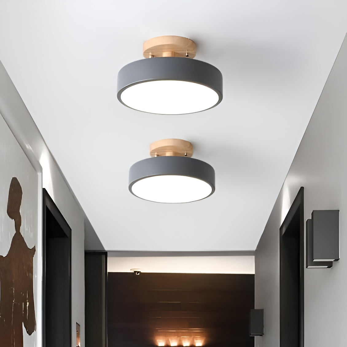 Norida Light - Runder Deckenlampe mit italienischem Design