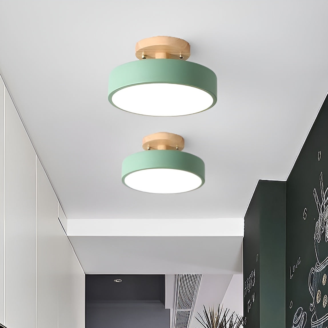 Norida Light - Runder Deckenlampe mit italienischem Design