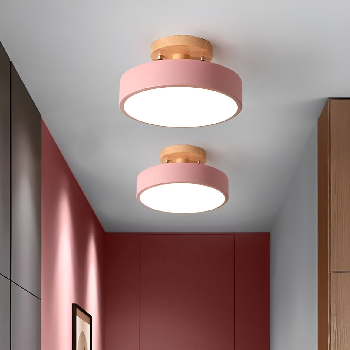 Norida Light - Runder Deckenlampe mit italienischem Design