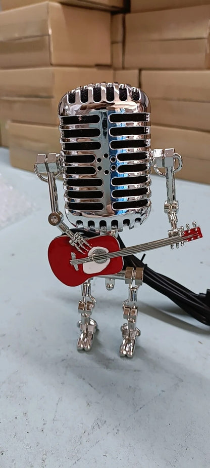 Lampe Roboter mit Gitarre