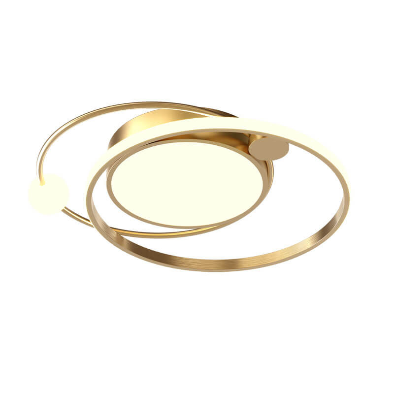 Nordic Round Circle LED Deckenleuchte bündig montiert