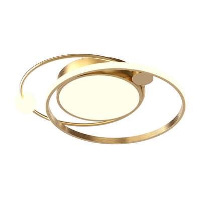 Nordic Round Circle LED Deckenleuchte bündig montiert