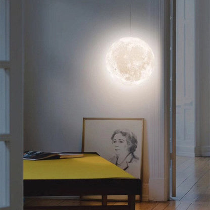 3D-Mond Pendelleuchte