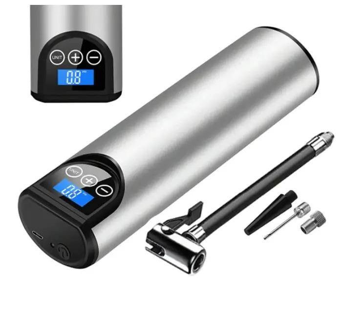 Kabelloser Digitaler Mini-Luftkompressor mit Akku & Voreinstellung