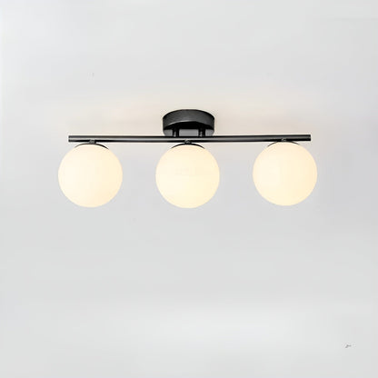 IronCharm Light - Nordische LED-Glas-Deckenleuchte