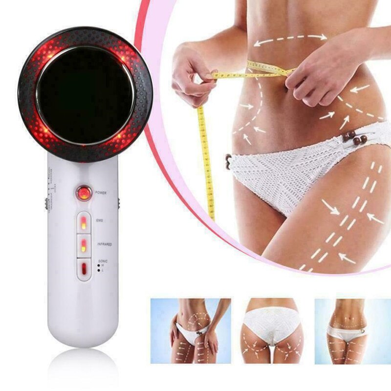 3-in-1 Ultraschall Fett- & Cellulite-Entferner mit EMS & Infrarot – Hautstraffung & Muskelstimulation