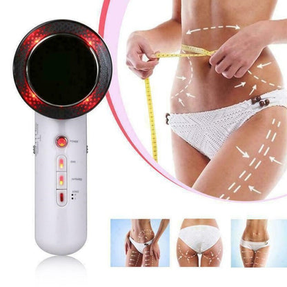 3-in-1 Ultraschall Fett- & Cellulite-Entferner mit EMS & Infrarot – Hautstraffung & Muskelstimulation