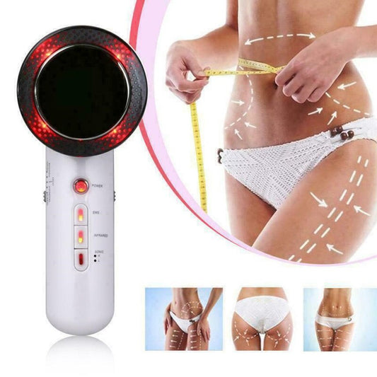 3-in-1 Ultraschall Fett- & Cellulite-Entferner mit EMS & Infrarot – Hautstraffung & Muskelstimulation
