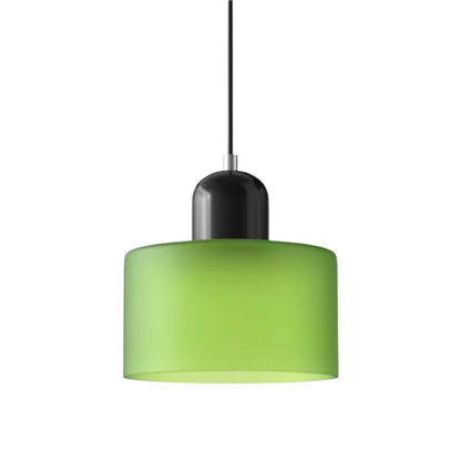 LumiGlas Design-Pendelleuchte - Europäische Retro Zylinder Pendelleuchte
