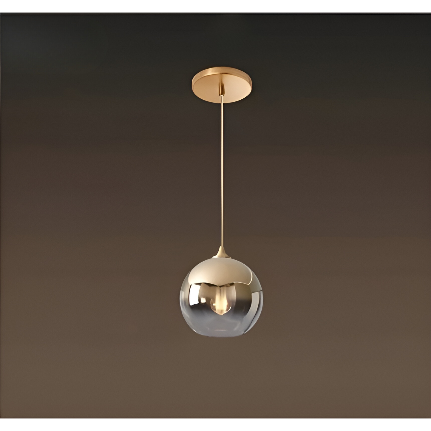 AuraDome Light - Moderne kugelförmige Pendelleuchte