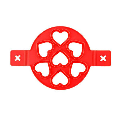 Premium Antihaft-Pancake‑Form für 7 Portionen – Vielseitiger Silikon‑Küchenhelfer