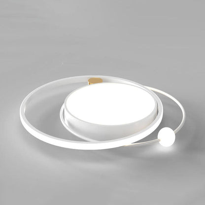 Nordic Round Circle LED Deckenleuchte bündig montiert