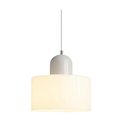 LumiGlas Design-Pendelleuchte - Europäische Retro Zylinder Pendelleuchte