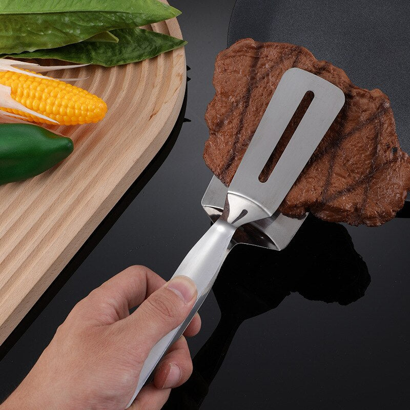 Premium Edelstahl Grillspachtel – Profi Pfannenwender für Steak & Barbecue