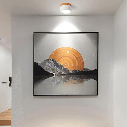 Moderne LED Deckenstrahler Rund – Aufbauleuchten für Wohnräume, Flur & Küche – Deckenleuchte im minimalistischen Stil