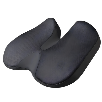Ergonomisches Memory-Foam Sitzkissen mit U‑Form & Anti‑Rutsch‑Basis – Entlastung für Rücken & Steißbein