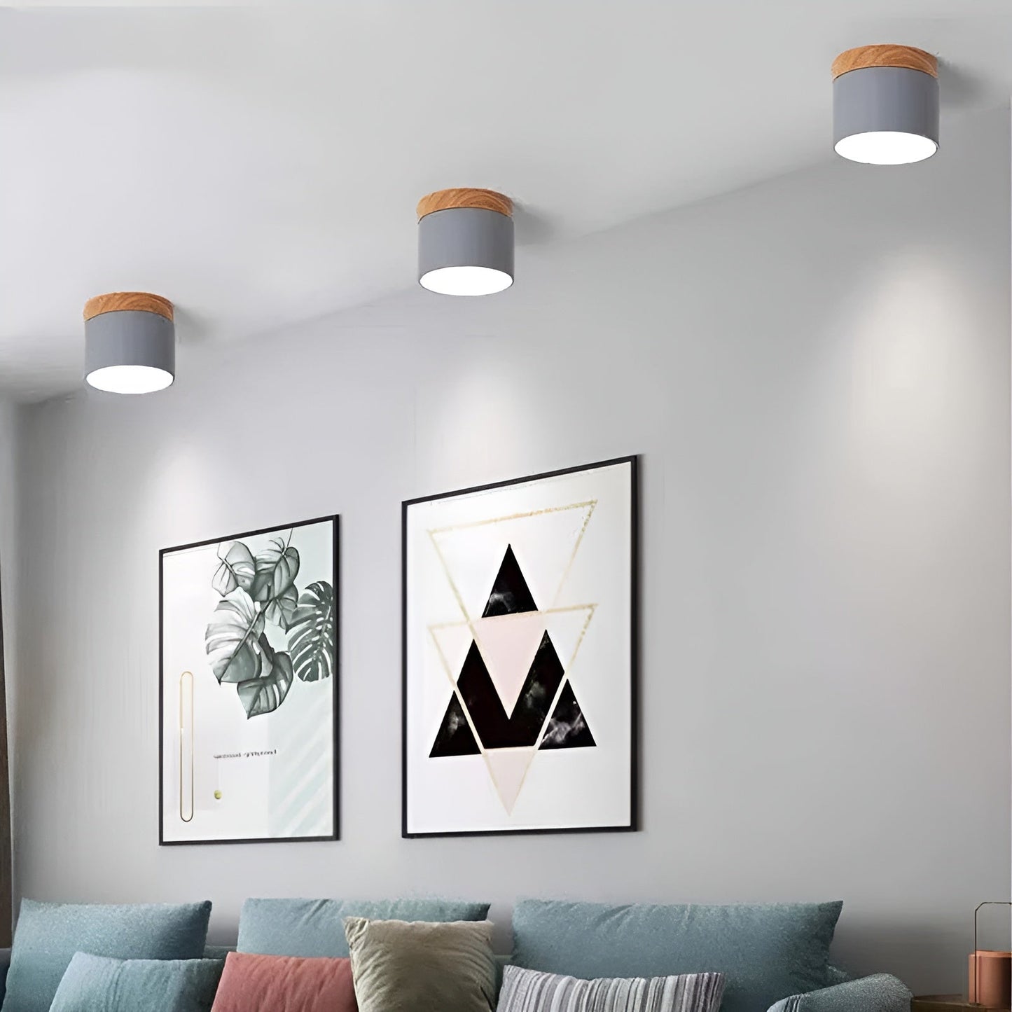 WoodTone Light - Modernes LED-Downlight für die Decke