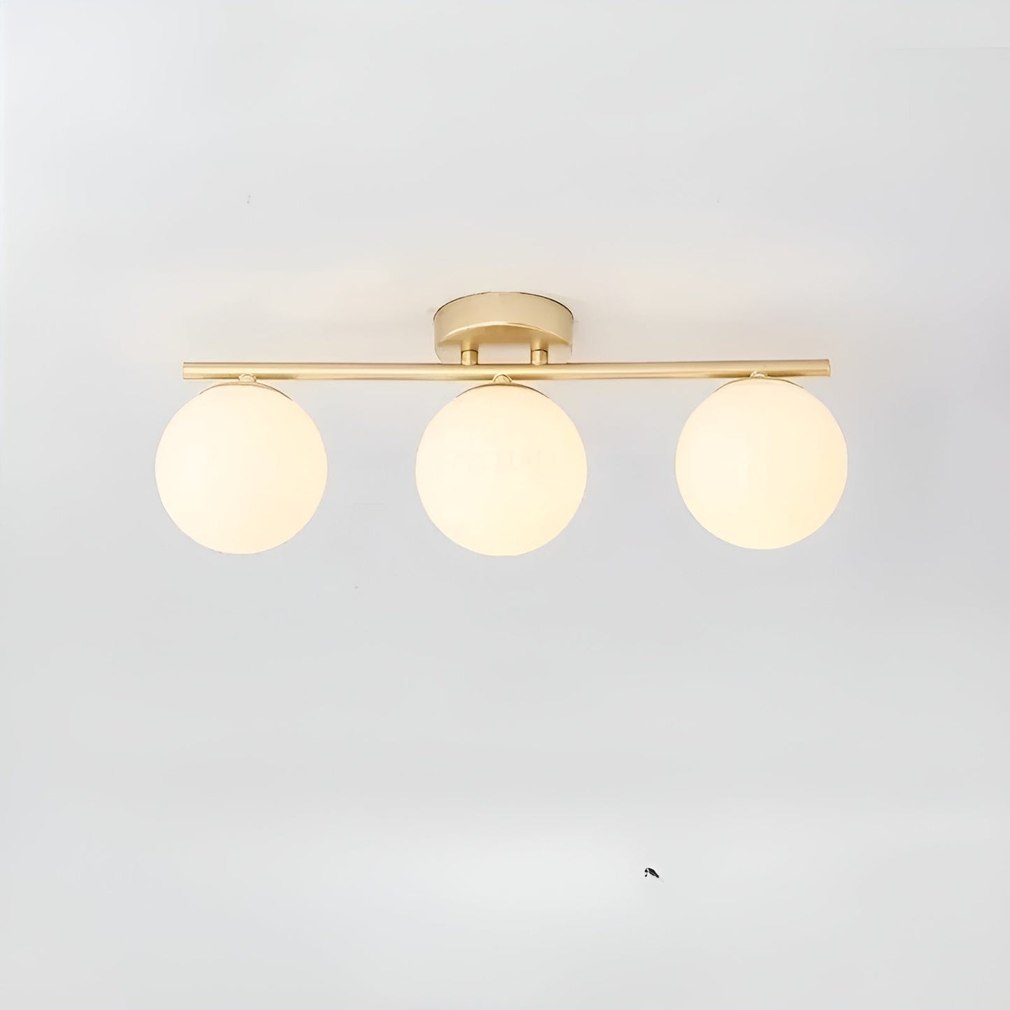 IronCharm Light - Nordische LED-Glas-Deckenleuchte