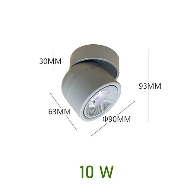 Drehbarer &amp; Dimmbare LED-Strahler