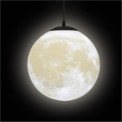 3D-Mond Pendelleuchte