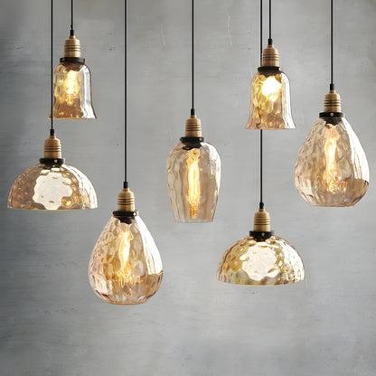 AmberLuxe Light – Industrielle Loft-Stil LED Pendelleuchte
