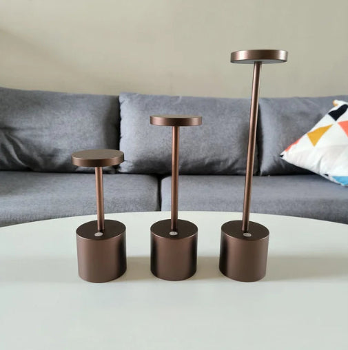 Moderne Akku-Tischlampen für Restaurants | Kabellose wiederaufladbare Tischlampen